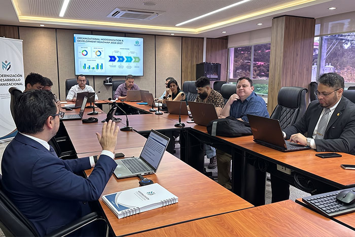 Desarrollo organizacional y modernización